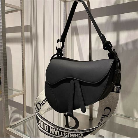 black saddle dior|genuine dior saddle bag.